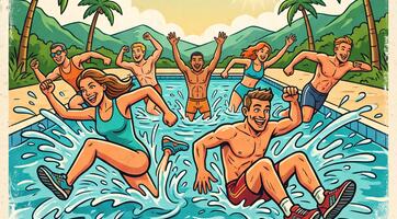 The Last Lap of the Pools